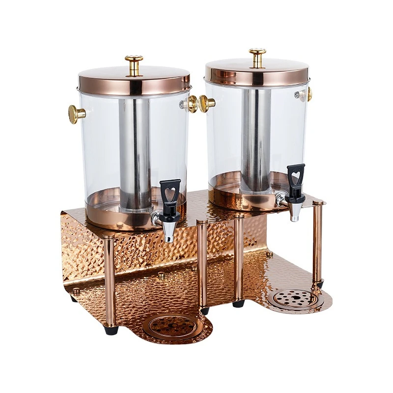 Stainless steel hammer pattern, juice tripod, commercial, hotel buffet PC beverage bucket
Stainless steel hammer pattern, juice tripod, commercial, hotel buffet PC beverage bucket