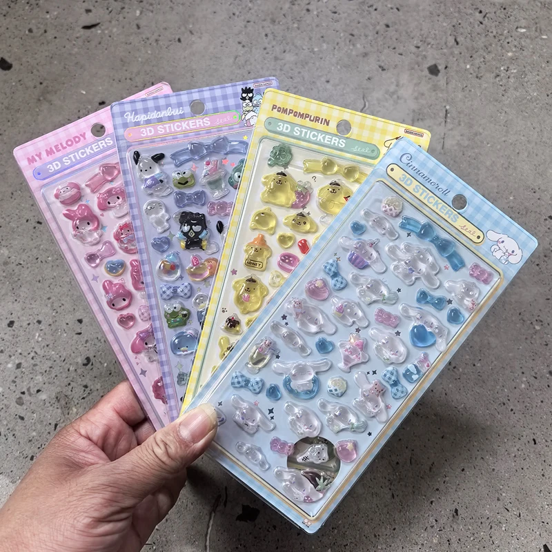BONBON DROP Cute Sanrio 3D Relief Stickers Aesthetic Kuromi My Melody Jelly Sticker Kawaii Decoration Bubble Decals Toys Gifts
BONBON DROP Cute Sanrio 3D Relief Stickers Aesthetic Kuromi My Melody Jelly Sticker Kawaii Decoration Bubble Decals Toys Gifts