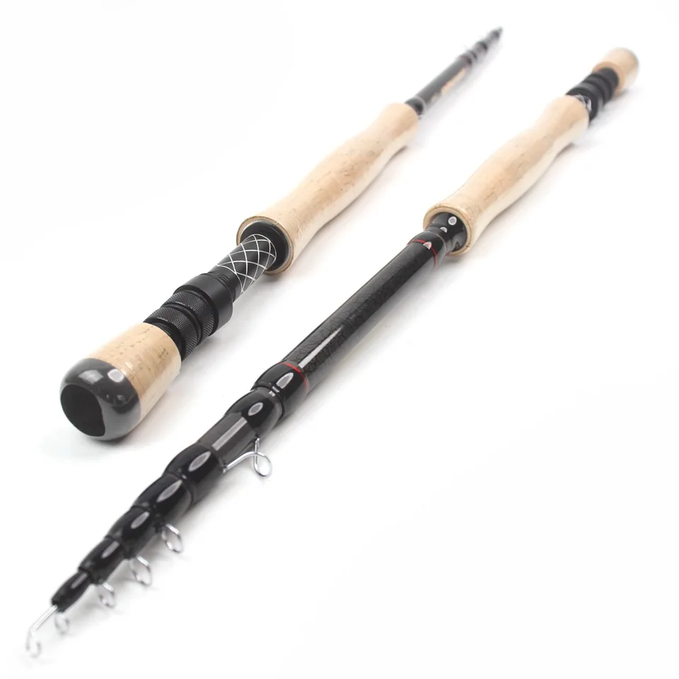 Carbon Wood Handle Retractable Portable Fly-fly Fishing Rod Retractable Lure Fishing Rod
Carbon Wood Handle Retractable Portable Fly-fly Fishing Rod Retractable Lure Fishing Rod