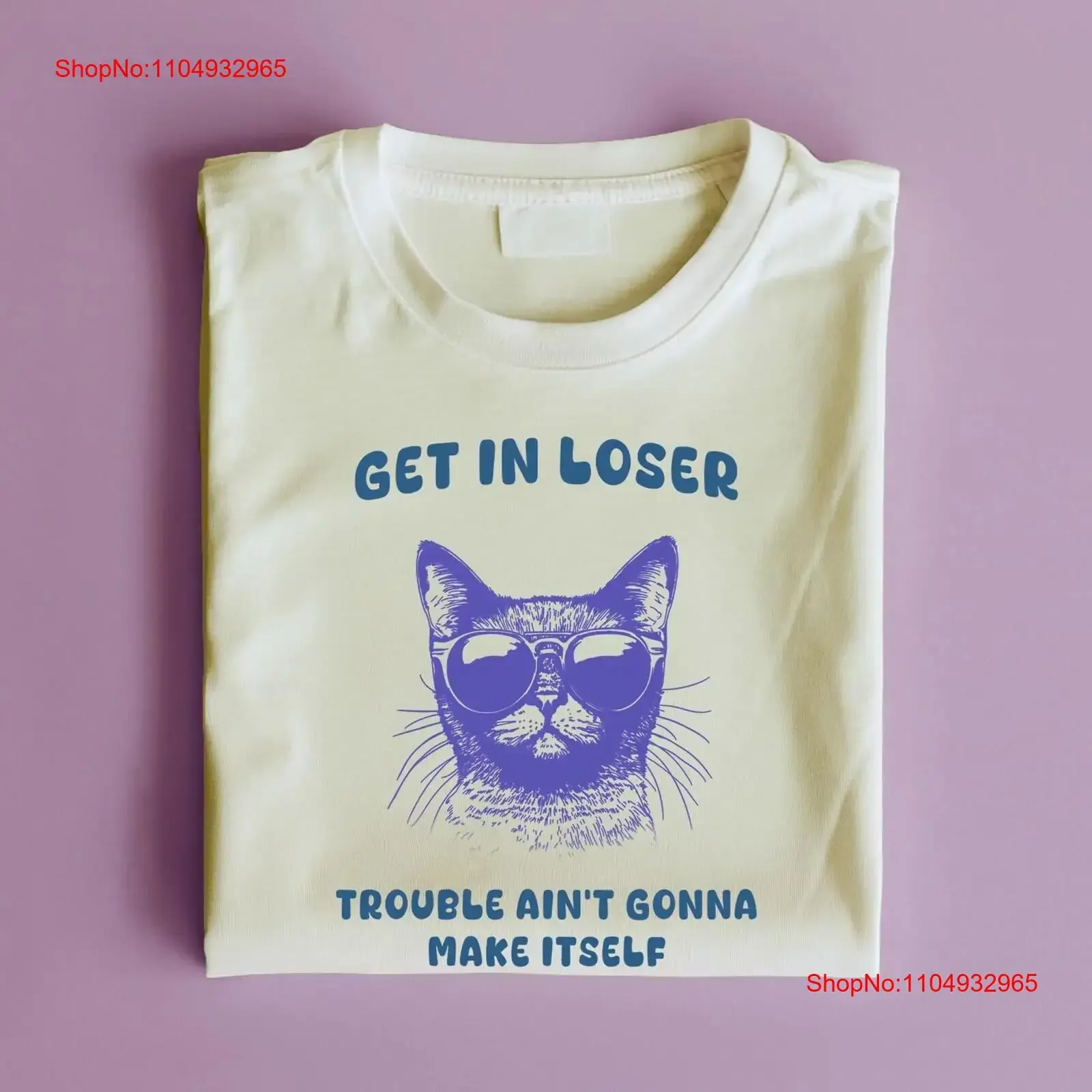 Get In Loser T Shirt Vintage Funny Gender Neutral Cotton vintage Washed Versatile Breathable homme streetwear
Get In Loser T Shirt Vintage Funny Gender Neutral Cotton vintage Washed Versatile Breathable homme streetwear