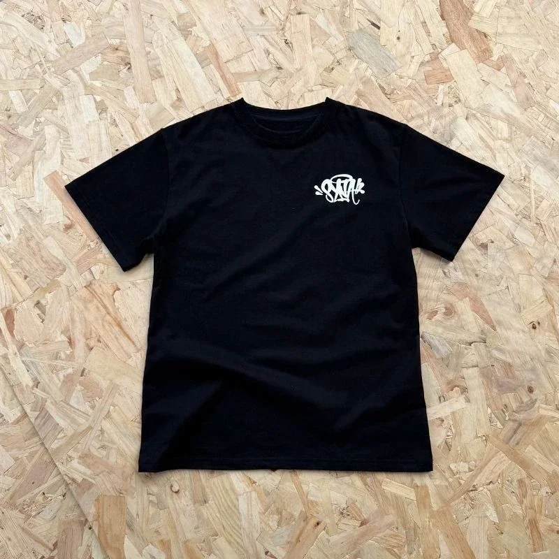 Мужская свободная футболка с короткими рукавами и логотипом Synaworld в стиле ретро в стиле хип-хоп с круглым вырезом, тренд
Мужская свободная футболка с короткими рукавами и логотипом Synaworld в стиле ретро в стиле хип-хоп с круглым вырезом, тренд