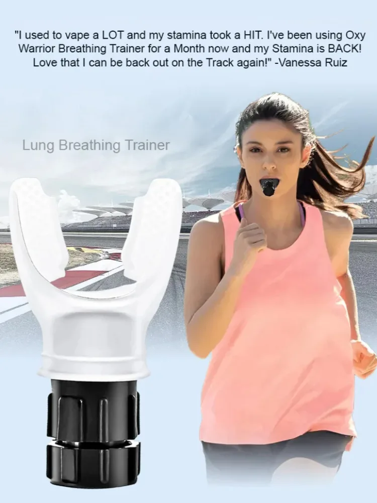 Lung Capacity Trainer Breathing Exercise Device Adjustable Resistance Portable Respiratory Fitness Trainer for Stamina Boost
Lung Capacity Trainer Breathing Exercise Device Adjustable Resistance Portable Respiratory Fitness Trainer for Stamina Boost