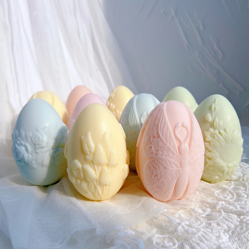 Sunflower Egg Candle Mold Oval Floral Silicone Mould Butterfly Soy Wax Molds Home Decor
Sunflower Egg Candle Mold Oval Floral Silicone Mould Butterfly Soy Wax Molds Home Decor