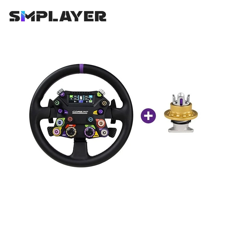 Simplayer CONSPIT 310 APEX Sim Racing Wheel Рулевое колесо Сила обратной связи и 2,99-дюймовый ЖК-дисплей + CDP Quick Release 
Simplayer CONSPIT 310 APEX Sim Racing Wheel Рулевое колесо Сила обратной связи и 2,99-дюймовый ЖК-дисплей + CDP Quick Release