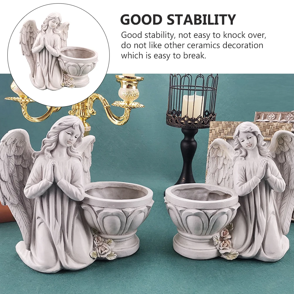 Premium Resin Angel Ornament Garden Yard Home Flowerpot Gift Adorable Fine Craftsmanship Stable Design Succulent Decor
Premium Resin Angel Ornament Garden Yard Home Flowerpot Gift Adorable Fine Craftsmanship Stable Design Succulent Decor
