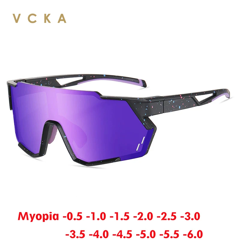 Поляризованные спортивные солнцезащитные очки для близорукости VCKA, новинка 2025 года, оправа TR90, мужские и женские очки, походные очки по рецепту от -0,50 до -10
Поляризованные спортивные солнцезащитные очки для близорукости VCKA, новинка 2025 года, оправа TR90, мужские и женские очки, походные очки по рецепту от -0,50 до -10
