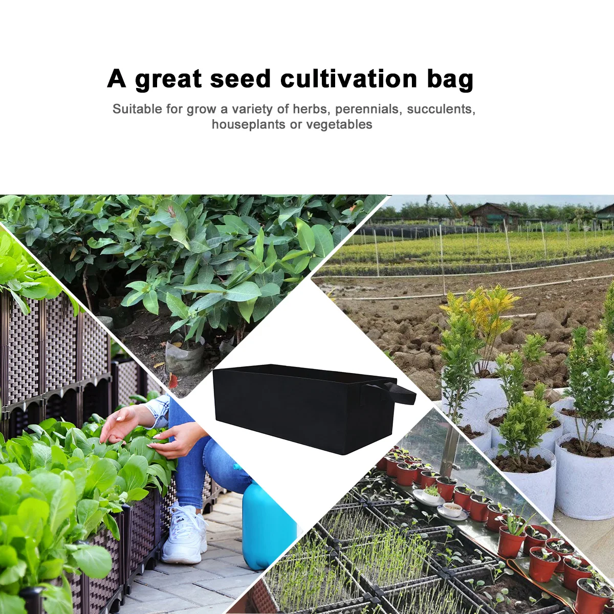2PCS Grow Bag Large Reusable Planting Pouch Vegetable Cultivation Bag Balcony Yard EcoFriendly Durable Gardening
2PCS Grow Bag Large Reusable Planting Pouch Vegetable Cultivation Bag Balcony Yard EcoFriendly Durable Gardening