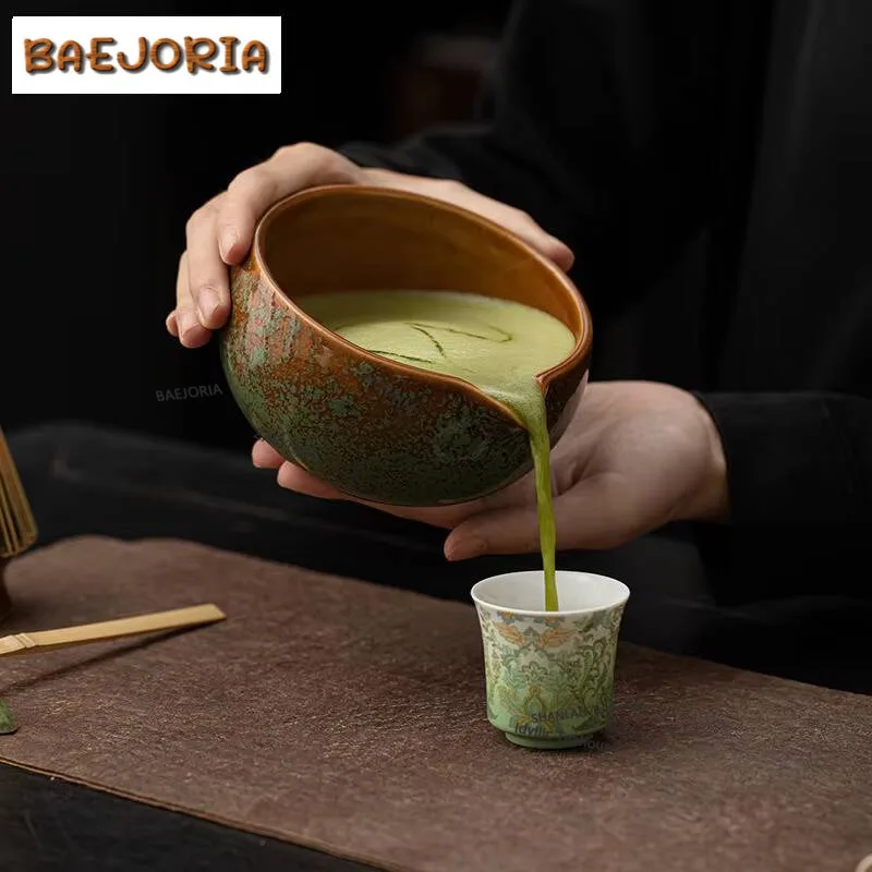 Starry Sky Kiln Fambe Matcha Eight-piece Set Round Bowl Tea Ceramic Frothing Stirring Tools Song Dynasty Maker Accessories Gift
Starry Sky Kiln Fambe Matcha Eight-piece Set Round Bowl Tea Ceramic Frothing Stirring Tools Song Dynasty Maker Accessories Gift