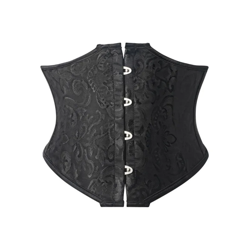 Black Women Corset Underbust Top Satin Waist Cincher Sexy Gothic Workout Corsets Korsett
Black Women Corset Underbust Top Satin Waist Cincher Sexy Gothic Workout Corsets Korsett