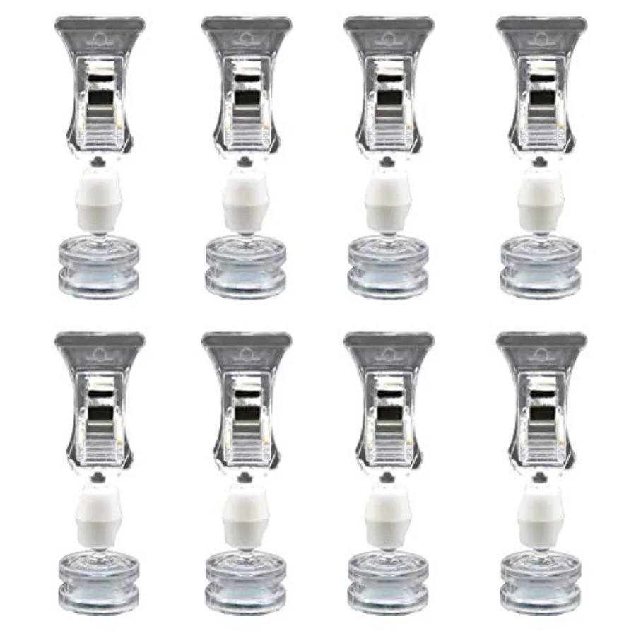 Rurili 10 Pcs Magnetic Rotating Advertising Price Tags Label Clip Merchandise Sign Display Label Holder Clips Desktop Vertical
Rurili 10 Pcs Magnetic Rotating Advertising Price Tags Label Clip Merchandise Sign Display Label Holder Clips Desktop Vertical