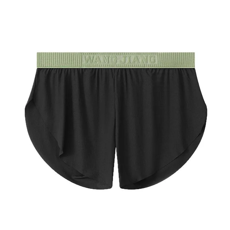 Новые летние свободные домашние штаны из ледяного шелка, дышащие мужские бесшовные спортивные шорты-боксеры 1057-YD
Новые летние свободные домашние штаны из ледяного шелка, дышащие мужские бесшовные спортивные шорты-боксеры 1057-YD