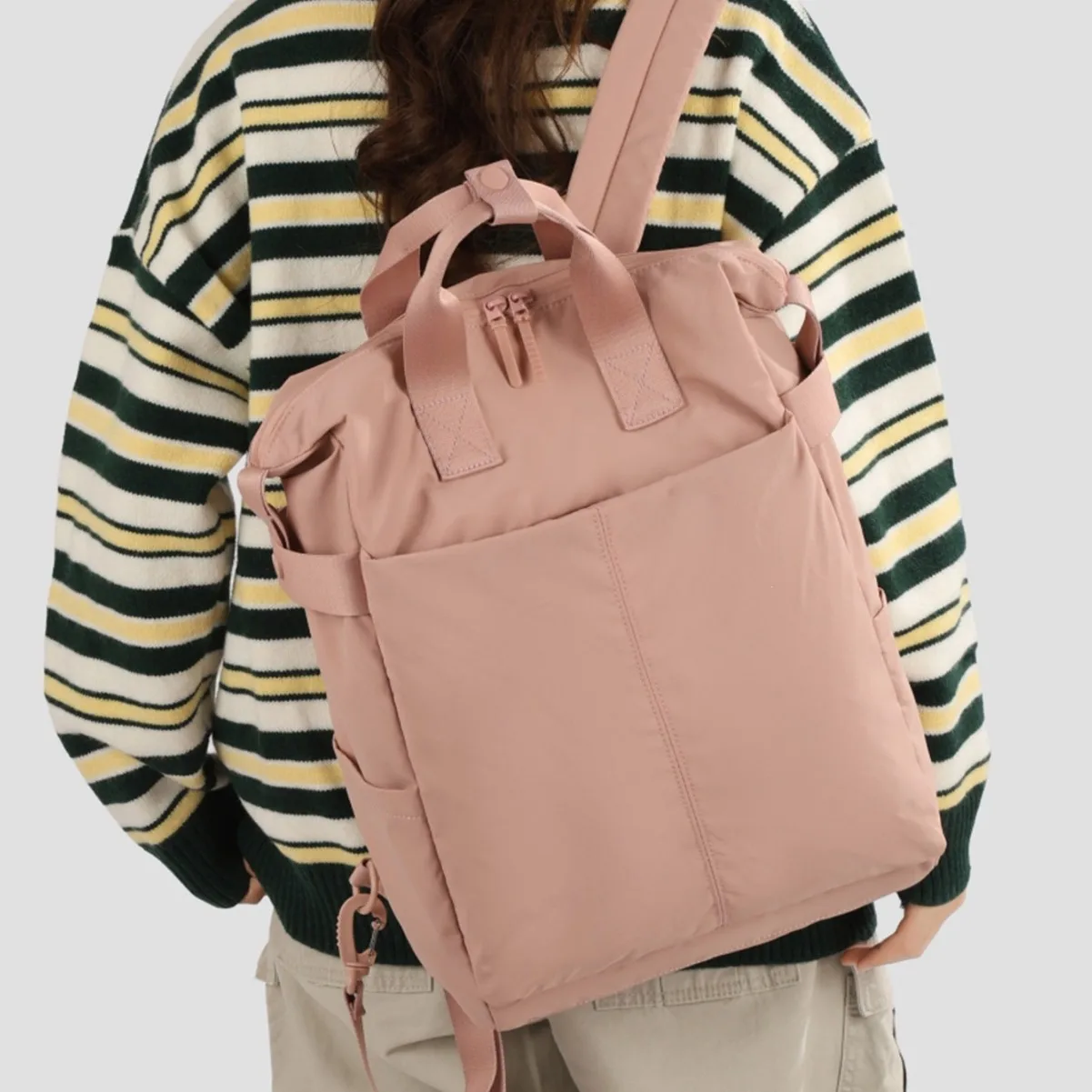 Backpack Female college student backpack Computer bag Premium sense Business commute
Backpack Female college student backpack Computer bag Premium sense Business commute