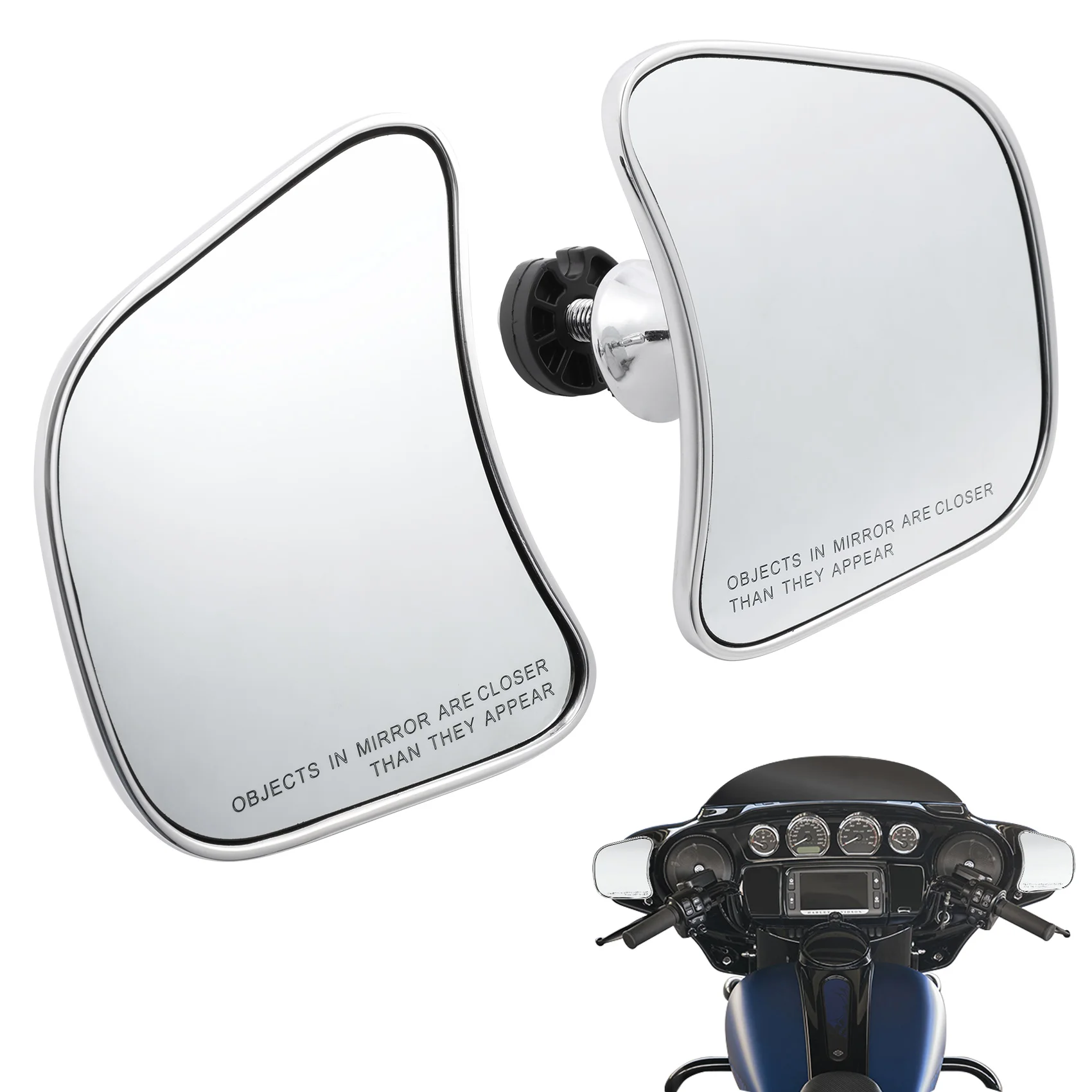 Inner Fairing Rearview Mirrors Fit For Harley CVO Street Glide FLHXSE 2023-2025 FLHX 2024-2025 Motorcycle
Inner Fairing Rearview Mirrors Fit For Harley CVO Street Glide FLHXSE 2023-2025 FLHX 2024-2025 Motorcycle