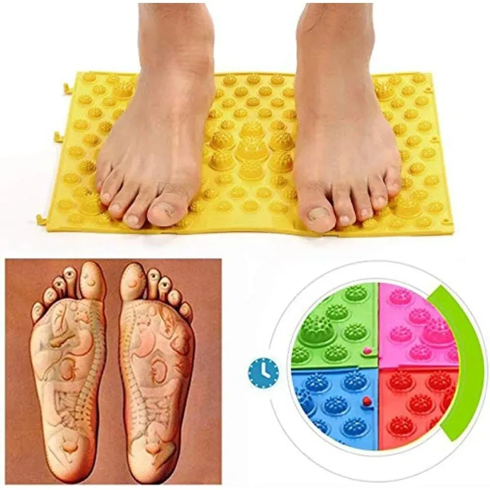 Massage Mat Foot Acupressure Massage Mat Walking Pad Toe Board Massage Mat Bathroom Mat Yoga Mat Anti Slip Mat Relieve Stress
Massage Mat Foot Acupressure Massage Mat Walking Pad Toe Board Massage Mat Bathroom Mat Yoga Mat Anti Slip Mat Relieve Stress