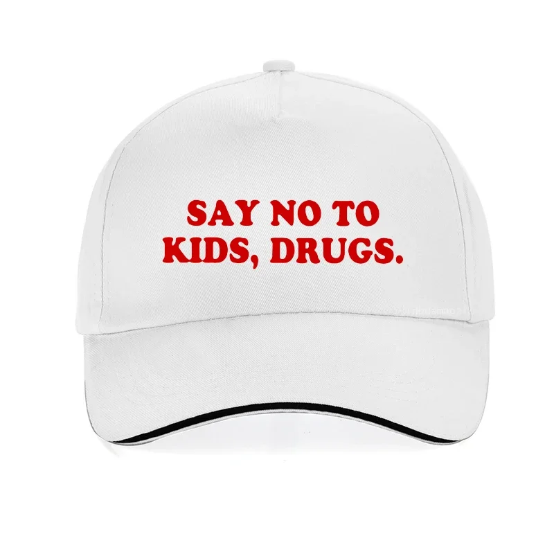 Say No To Kids, Drugs men women Baseball cap red Letters printing Women Snapback Hip hop Gothic hat
Say No To Kids, Drugs men women Baseball cap red Letters printing Women Snapback Hip hop Gothic hat