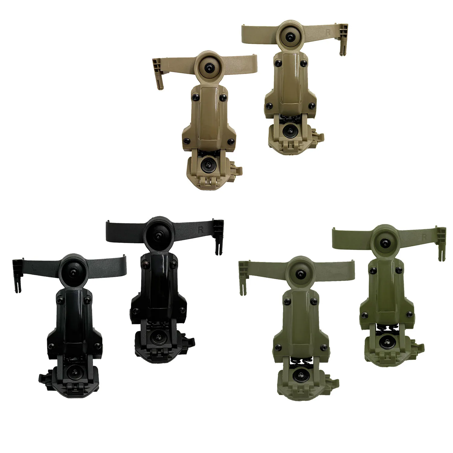 Tactical Helmet OPS CORE ARC/Wendy M-LOK Rail Adapter Helmet Mount is Suitable for Tactical Comtac II III Shooting Headset
Tactical Helmet OPS CORE ARC/Wendy M-LOK Rail Adapter Helmet Mount is Suitable for Tactical Comtac II III Shooting Headset