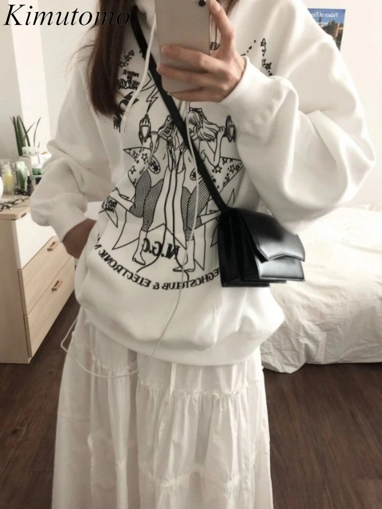 Kimutomo толстовки женские винтажные с принтом мультфильмов с длинным рукавом свободные Y2k эстетические толстовки в стиле Харадзюку гранж женские повседневные
Kimutomo толстовки женские винтажные с принтом мультфильмов с длинным рукавом свободные Y2k эстетические толстовки в стиле Харадзюку гранж женские повседневные