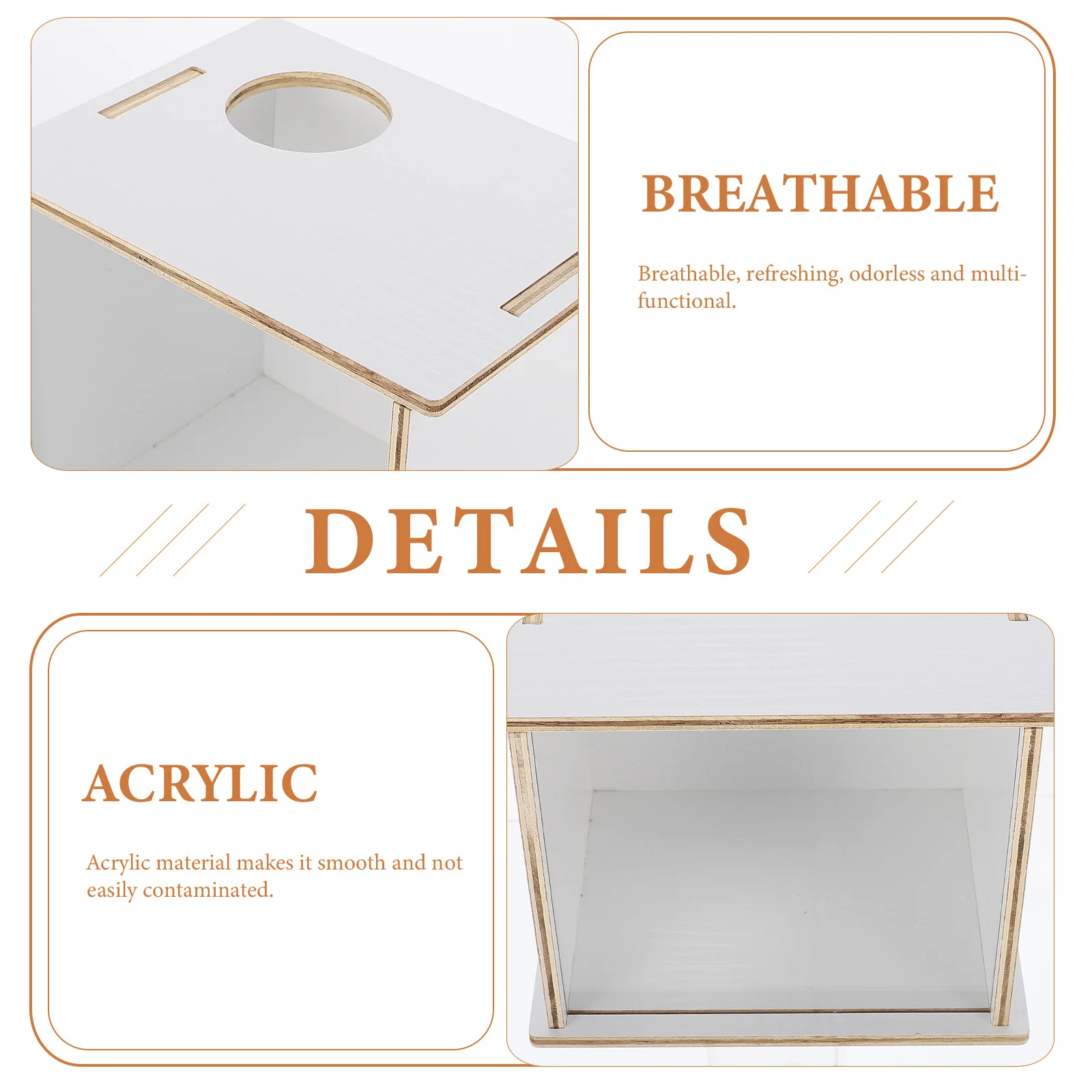 Hamster Sand Bath Box Acrylic Transparent Pet Toilet For Small Animals Multi-Function Bathtub Chinchilla Household Sand-Bath 
Hamster Sand Bath Box Acrylic Transparent Pet Toilet For Small Animals Multi-Function Bathtub Chinchilla Household Sand-Bath