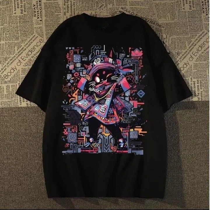 2026 New Fashion Personalized Versatile High Street Printed Men's and Women's Short Sleeve Crew Neck Comfortable Loose T-Shirt
2026 New Fashion Personalized Versatile High Street Printed Men's and Women's Short Sleeve Crew Neck Comfortable Loose T-Shirt