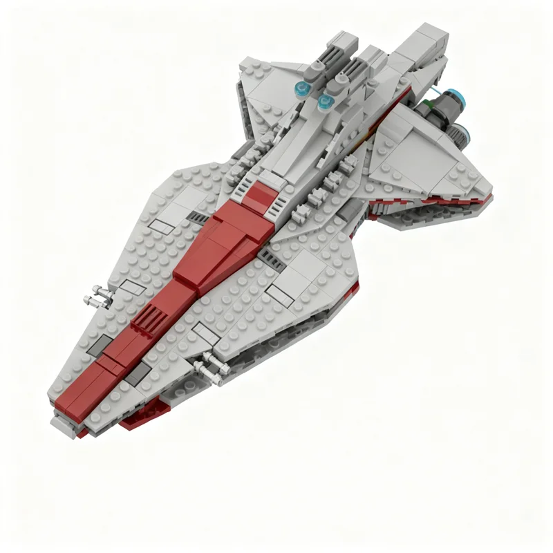 653pcs MOC Midi Venator Class Alternative Star Battle Model Building Blocks Construction Toy Christmas Gifts DIY Creative Idea
653pcs MOC Midi Venator Class Alternative Star Battle Model Building Blocks Construction Toy Christmas Gifts DIY Creative Idea