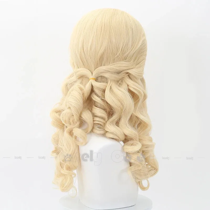 CyIdentity V Little Girl Cosplay Wig Memory Alice DeRoss Source of Evil Long Curly Platinum Blonde Wig Heat Resistant Free Wig C
CyIdentity V Little Girl Cosplay Wig Memory Alice DeRoss Source of Evil Long Curly Platinum Blonde Wig Heat Resistant Free Wig C