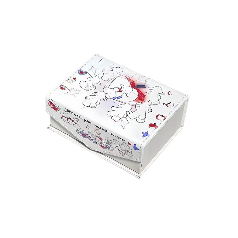 Desk Decoration Waterproof Card Storage Box Cartoon PU Desktop Storage Box Anime Cute Photo Card Organizer Idol Card Organizer 
Desk Decoration Waterproof Card Storage Box Cartoon PU Desktop Storage Box Anime Cute Photo Card Organizer Idol Card Organizer