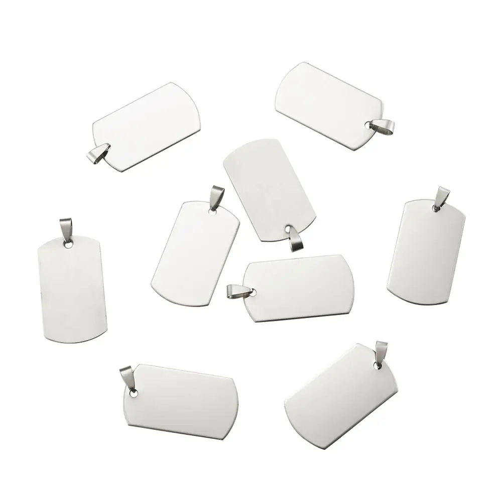 50Pcs 201 Stainless Steel Flat Round Oval Rectangle Stamping Blank Tag Pendants Charms with Bail DIY Necklace Jewelry Making
50Pcs 201 Stainless Steel Flat Round Oval Rectangle Stamping Blank Tag Pendants Charms with Bail DIY Necklace Jewelry Making
