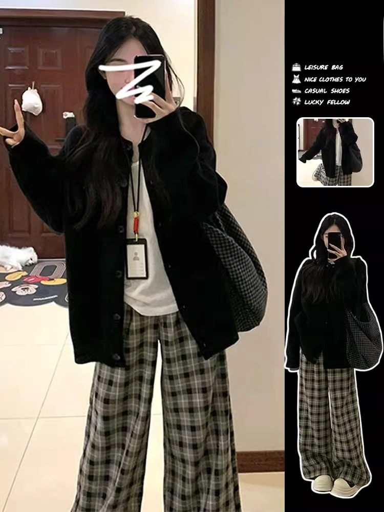 Вязаный кардиган Bla: женский свободный повседневный универсальный свитер-жакет премиум-класса для осени и зимы
Вязаный кардиган Bla: женский свободный повседневный универсальный свитер-жакет премиум-класса для осени и зимы