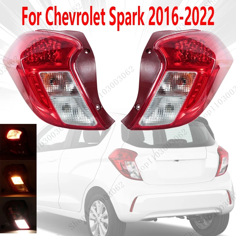 Задние фонари для Chevrolet Spark 2016 2017 2018-2022, автомобильный внешний задний бампер, фара, указатель поворота, парковочный сигнал, свет водителя
Задние фонари для Chevrolet Spark 2016 2017 2018-2022, автомобильный внешний задний бампер, фара, указатель поворота, парковочный сигнал, свет водителя