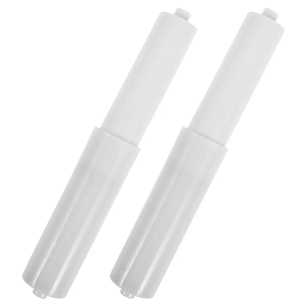 2Pcs Toilet Paper Holder Roller Replacement Spring Loaded Plastic Rod Retractable Rollers Shaft Fits Various Holders Longlasting
2Pcs Toilet Paper Holder Roller Replacement Spring Loaded Plastic Rod Retractable Rollers Shaft Fits Various Holders Longlasting