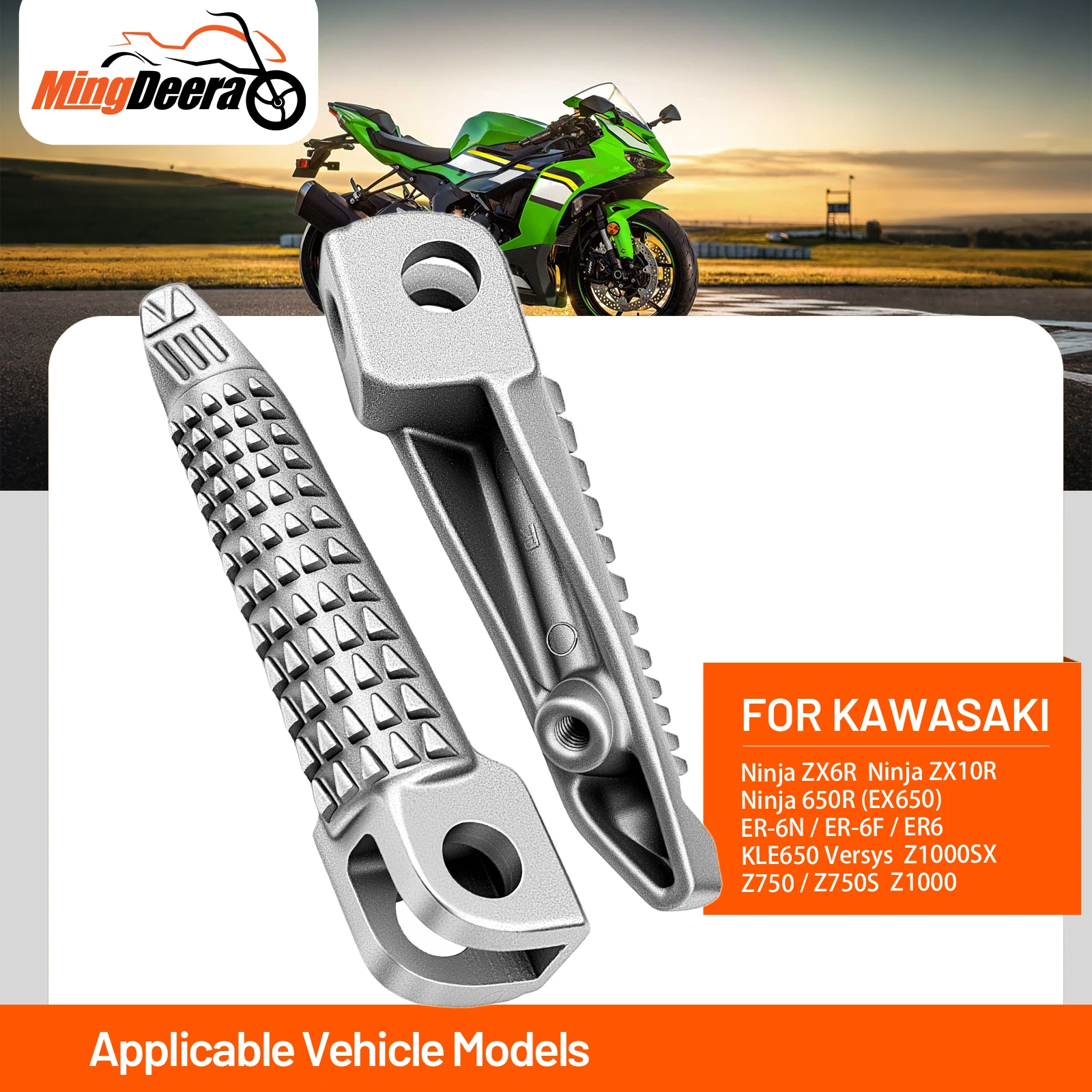 Motorcycle Front Foot rests Foot pegs For Kawasaki Ninja ZX6R ZX10R 650R Z750 Z750S Z1000 2003-2013 Motorcycle Footrests
Motorcycle Front Foot rests Foot pegs For Kawasaki Ninja ZX6R ZX10R 650R Z750 Z750S Z1000 2003-2013 Motorcycle Footrests