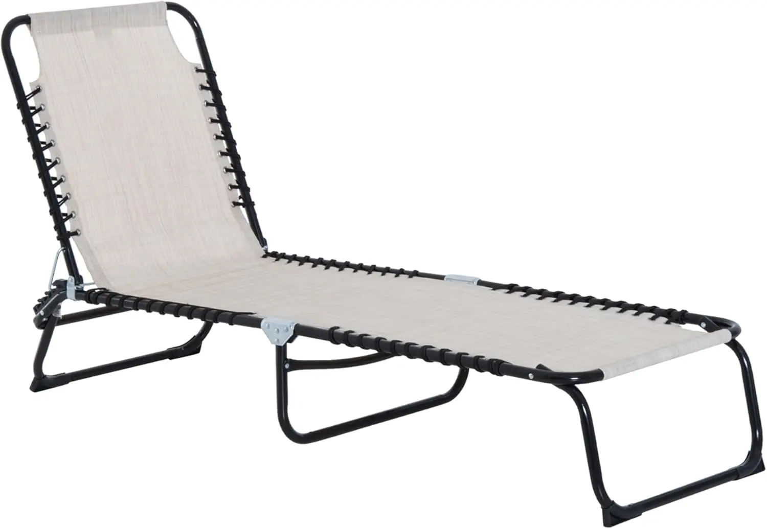 Folding Chaise Lounge Chair, Patio Sun Tanning Chair, Outdoor Chaise Lounger With 4-Position Reclining Back, Breathable Mesh
Folding Chaise Lounge Chair, Patio Sun Tanning Chair, Outdoor Chaise Lounger With 4-Position Reclining Back, Breathable Mesh