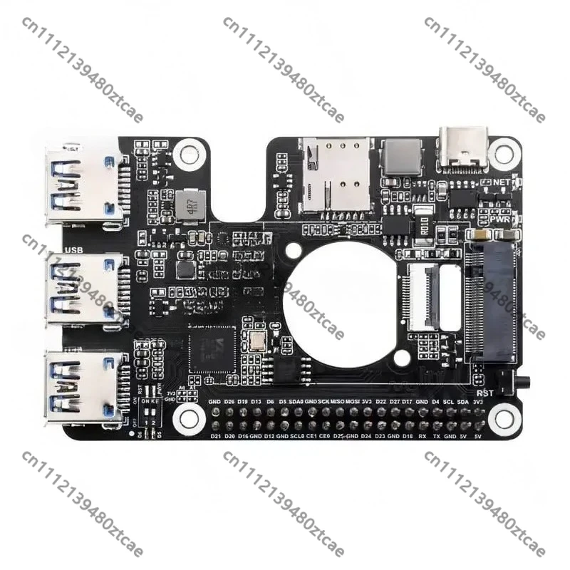 Expansion Adapter Board PCIe-M.2 USB 3.2 Hub for Raspberry Pi 5 Supports 4G 5G Module Requires Manual Assembly Installation
Expansion Adapter Board PCIe-M.2 USB 3.2 Hub for Raspberry Pi 5 Supports 4G 5G Module Requires Manual Assembly Installation