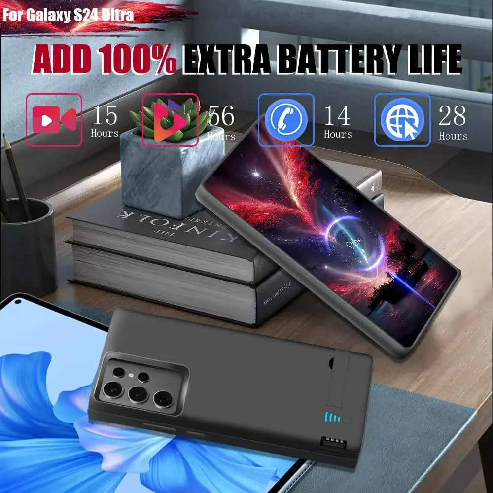 JayoWade 10000mAh Phone Stand Battery Charger Case For Samsung Galaxy S26 S24 Ultra S22 S25 S26 Plus Powerbank Power Cover
JayoWade 10000mAh Phone Stand Battery Charger Case For Samsung Galaxy S26 S24 Ultra S22 S25 S26 Plus Powerbank Power Cover