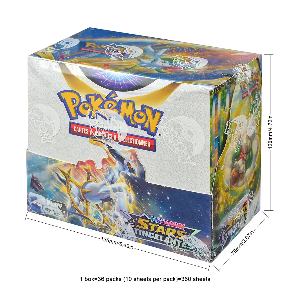 360Pcs French Pokémon TCG: BRILLLANT Box Pokemon Cards 36 Pack Box
360Pcs French Pokémon TCG: BRILLLANT Box Pokemon Cards 36 Pack Box
