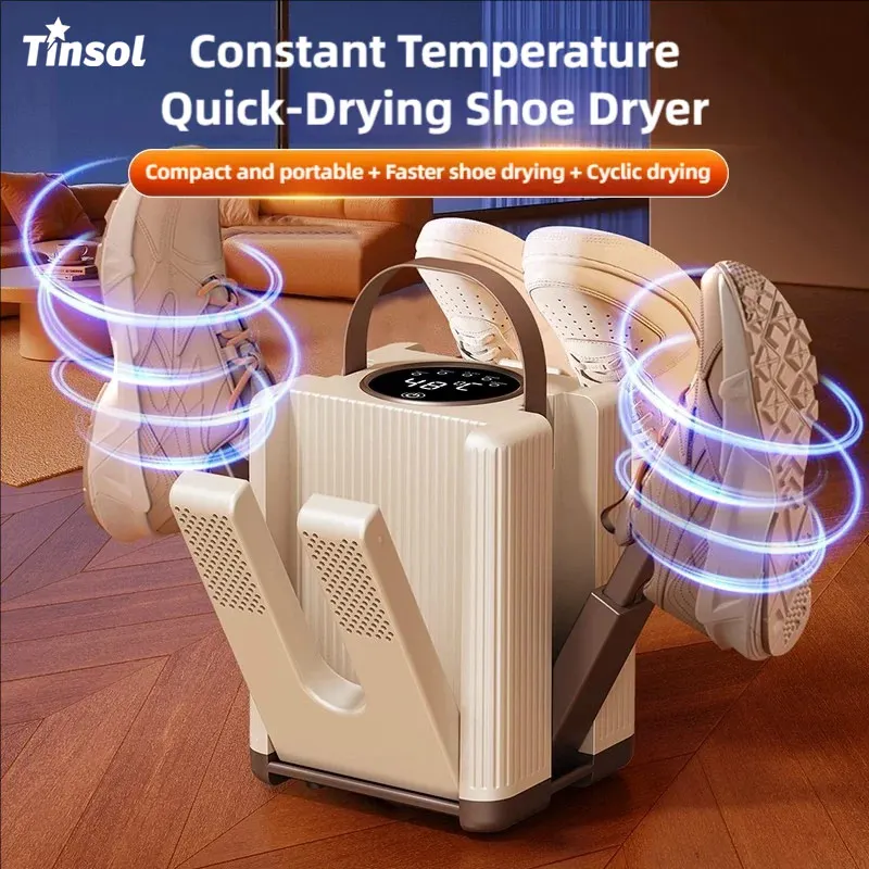 TINSOL New Korean Style Six-Arm Shoe Dryer Folding Shoe Dryer Winter Deodorizing Dehumidification Sterilization Shoe Dryer 220V
TINSOL New Korean Style Six-Arm Shoe Dryer Folding Shoe Dryer Winter Deodorizing Dehumidification Sterilization Shoe Dryer 220V