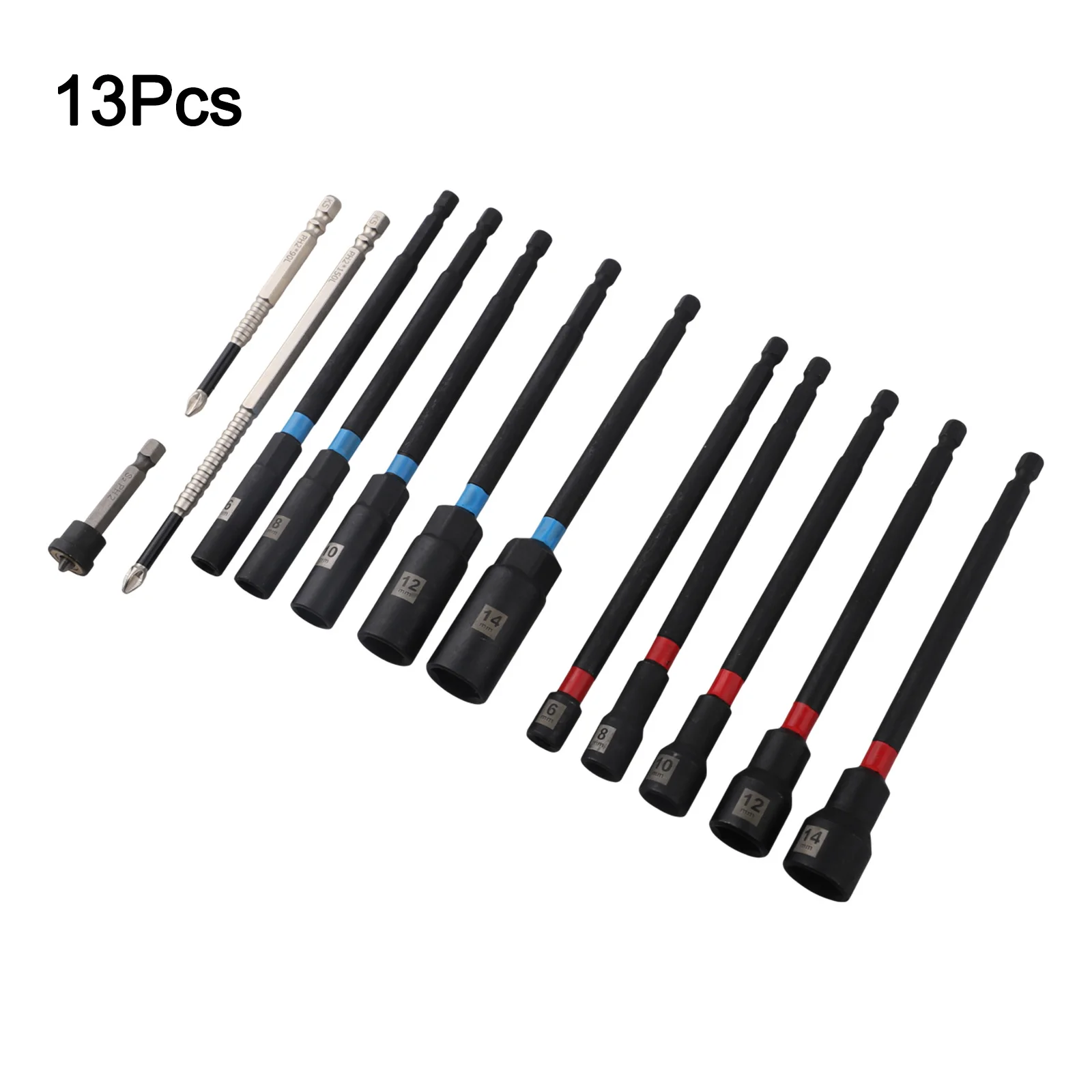 Workshop Use Socket Wrench Set Hexagon Nut Driver Set Accessory Pneumatic Screwdriver Hand Tool Set Screwdriver Bits
Workshop Use Socket Wrench Set Hexagon Nut Driver Set Accessory Pneumatic Screwdriver Hand Tool Set Screwdriver Bits