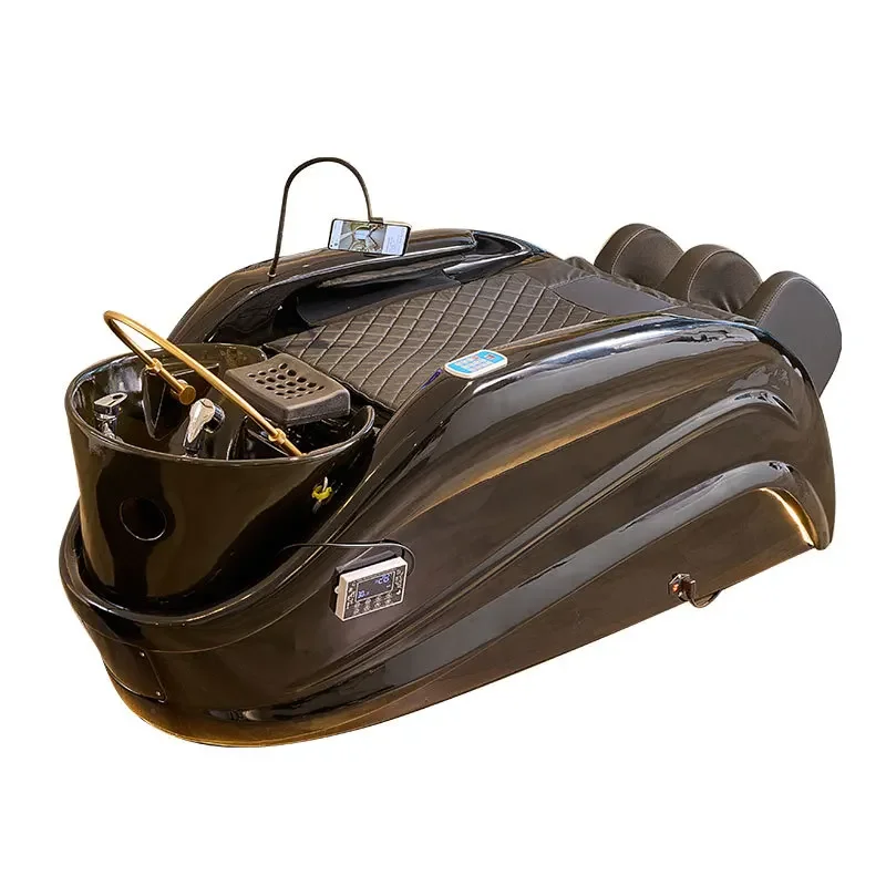 Electric shampoo bed Spa hair care bed Kneading massage head treatment bed High-end beauty salon
Electric shampoo bed Spa hair care bed Kneading massage head treatment bed High-end beauty salon