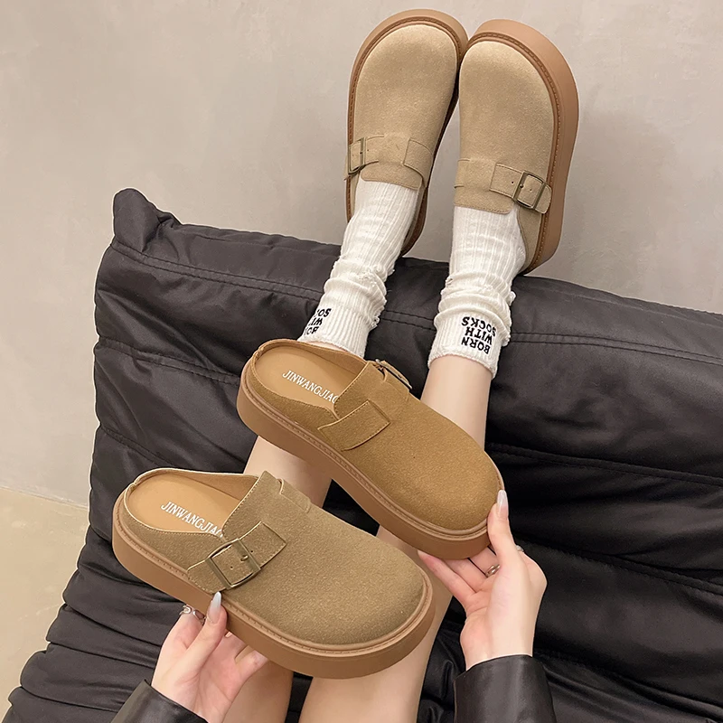 Flat Bottom Head Covering Popular Birkenshoes Women Winter Outdoor Wear 2026 New Style Match Skirts Japanese Retro Head Cover...
Flat Bottom Head Covering Popular Birkenshoes Women Winter Outdoor Wear 2026 New Style Match Skirts Japanese Retro Head Cover...