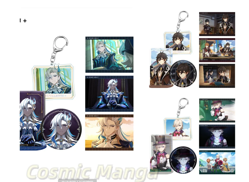 Genuine Genshin Impact Zhongli Alhaitham Cosplay Acrylic Stand Decor Pendant Card Set Gift Figures Halloween MiHoYo Official
Genuine Genshin Impact Zhongli Alhaitham Cosplay Acrylic Stand Decor Pendant Card Set Gift Figures Halloween MiHoYo Official