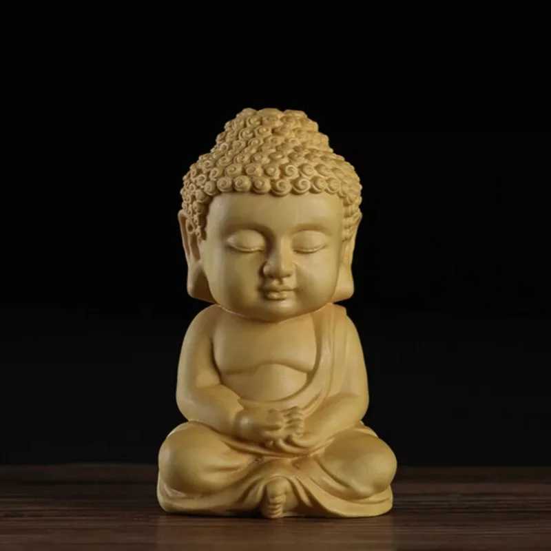 2.75" Buddha Statue Wood Sakyamuni Boxwood Wooden Crafts Miniature Craft Tea Pet
2.75" Buddha Statue Wood Sakyamuni Boxwood Wooden Crafts Miniature Craft Tea Pet