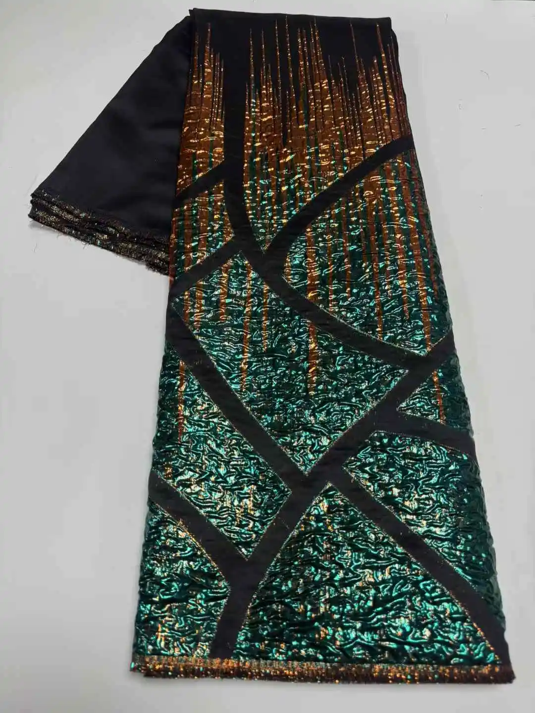 African Luxury Brocade Jacquard Lace Fabric 2025 High Quality 5Yards Net Lace French Gilding Lace Fabric for Wedding Dress SZ648
African Luxury Brocade Jacquard Lace Fabric 2025 High Quality 5Yards Net Lace French Gilding Lace Fabric for Wedding Dress SZ648