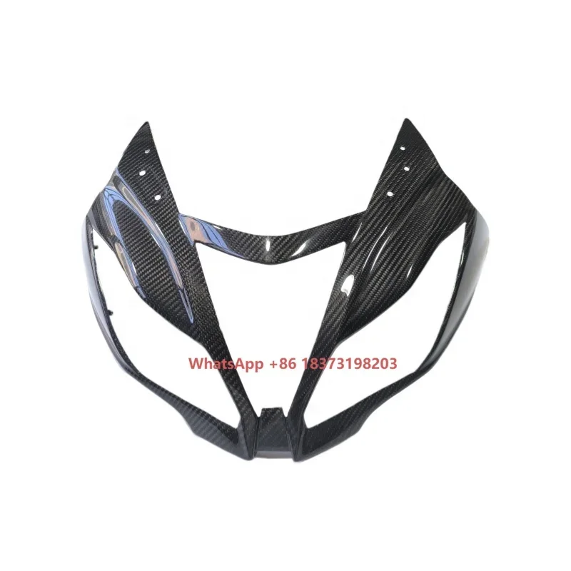 Carbon Fiber Motorcycle Parts Factory Glossy Carbon Front Fairing for Kawasaki ZX6R 2013
Carbon Fiber Motorcycle Parts Factory Glossy Carbon Front Fairing for Kawasaki ZX6R 2013