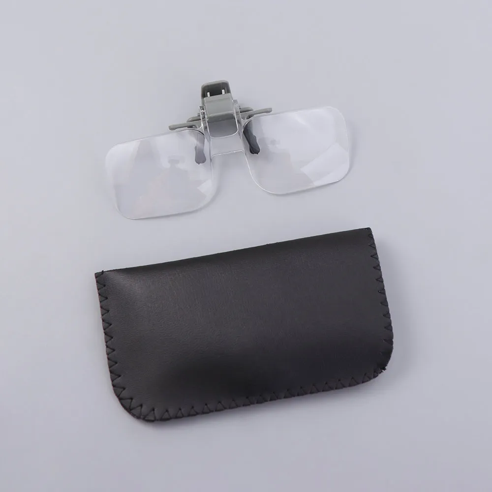 2X Magnification Head-mounted Magnifier Detachable Acrylic Optical Lens Clip-on Magnifying Glass Comfortable HD
2X Magnification Head-mounted Magnifier Detachable Acrylic Optical Lens Clip-on Magnifying Glass Comfortable HD