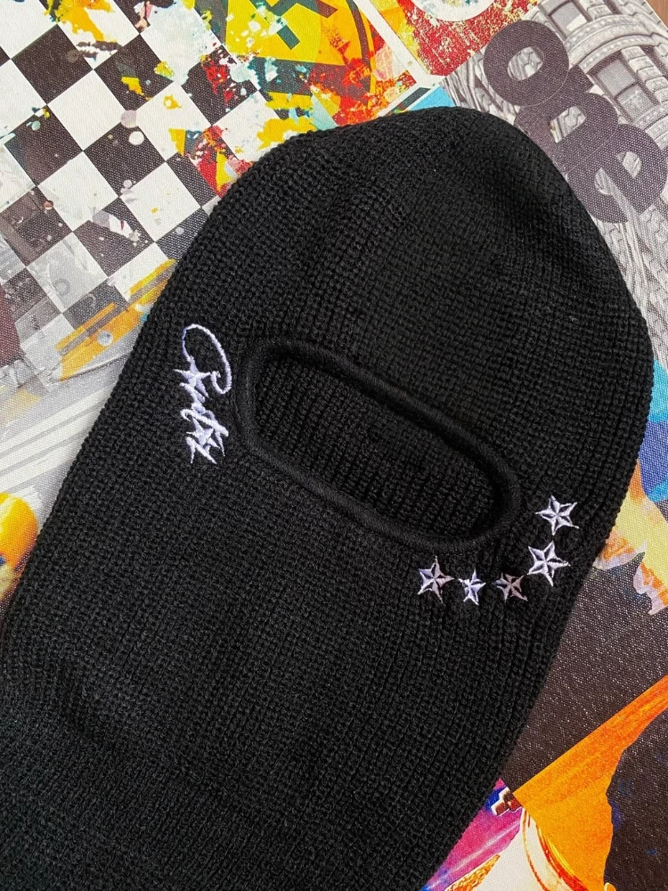 New Warm Ear Protection Knitted Ski Hat Balaclava Hat Outdoor Cycling Headcover Mask
New Warm Ear Protection Knitted Ski Hat Balaclava Hat Outdoor Cycling Headcover Mask