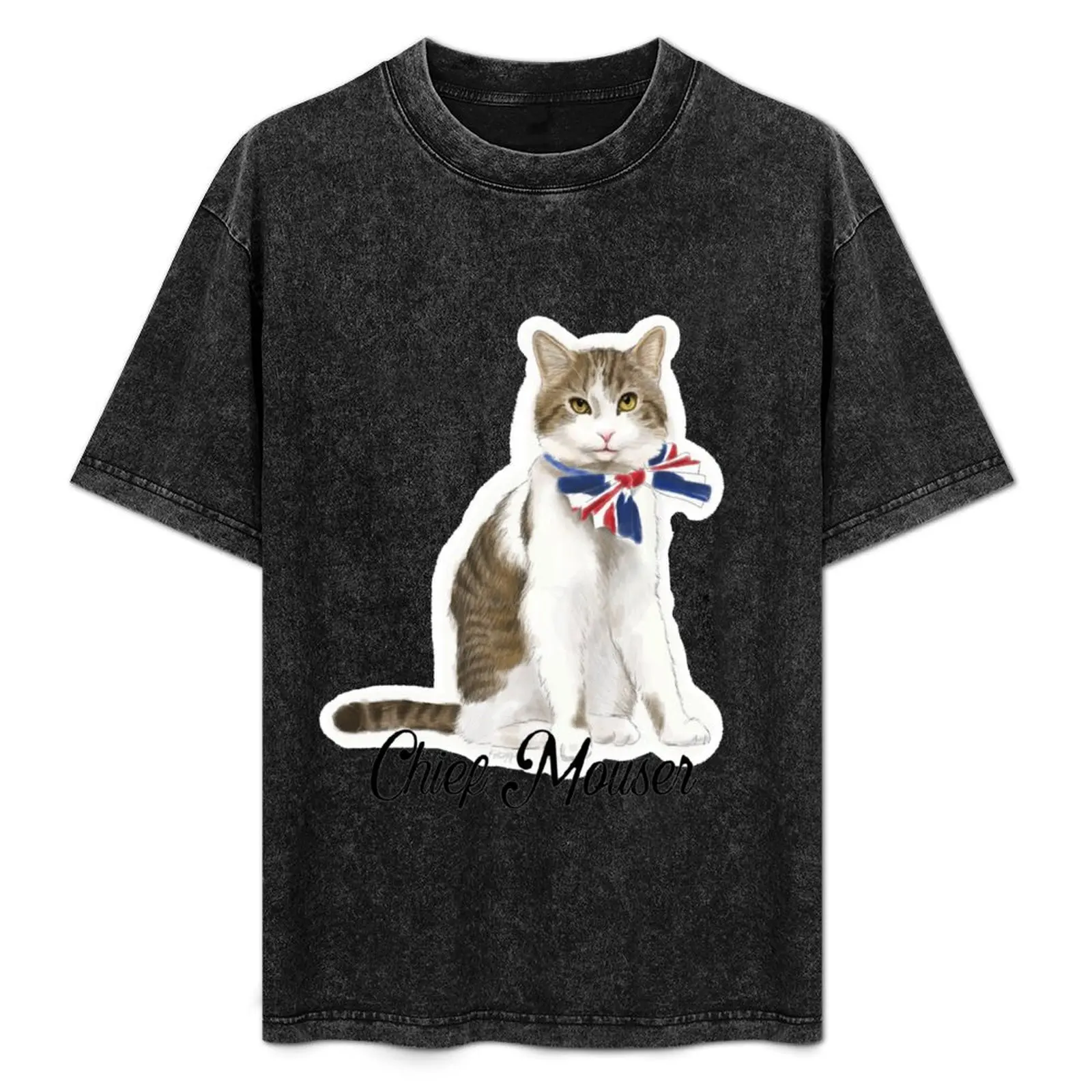 Larry the Cat Chief Mouser T-Shirt Urban Casual Loose Fit Tee
Larry the Cat Chief Mouser T-Shirt Urban Casual Loose Fit Tee
