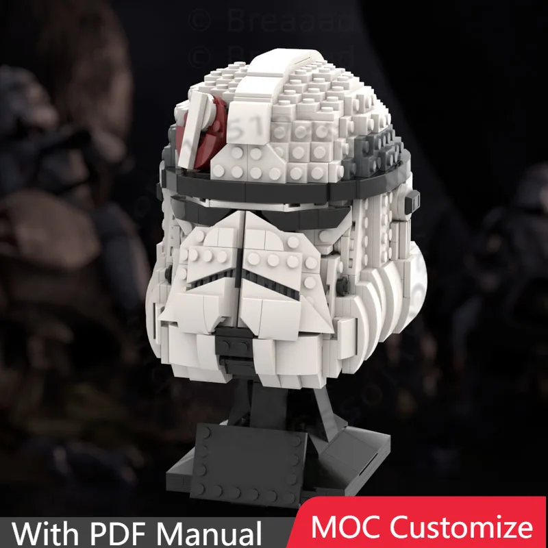 672 PCS Custom Helmet Model Neyo MOC Customize Modular Building Block Popular Educational Simple Model DIY Boy Toy Birthday Gift
672 PCS Custom Helmet Model Neyo MOC Customize Modular Building Block Popular Educational Simple Model DIY Boy Toy Birthday Gift