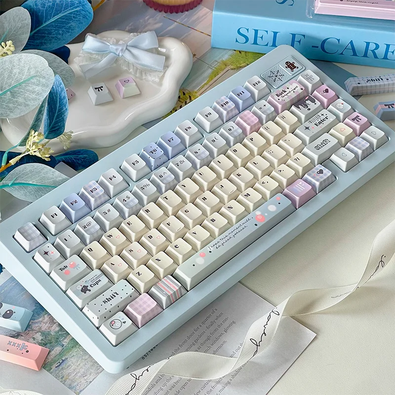 Drunk keycaps are polite, brewed PBT material, five-sided hot sublimation keycaps, height theme adaptation
Drunk keycaps are polite, brewed PBT material, five-sided hot sublimation keycaps, height theme adaptation