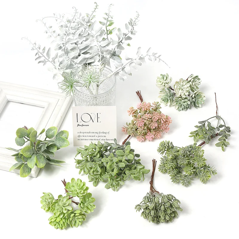 Green Artificial Plant Mini Bouquet For Home Decor Garden Christmas Wedding Decoration Fake Flower Garland Ornaments Accessories
Green Artificial Plant Mini Bouquet For Home Decor Garden Christmas Wedding Decoration Fake Flower Garland Ornaments Accessories