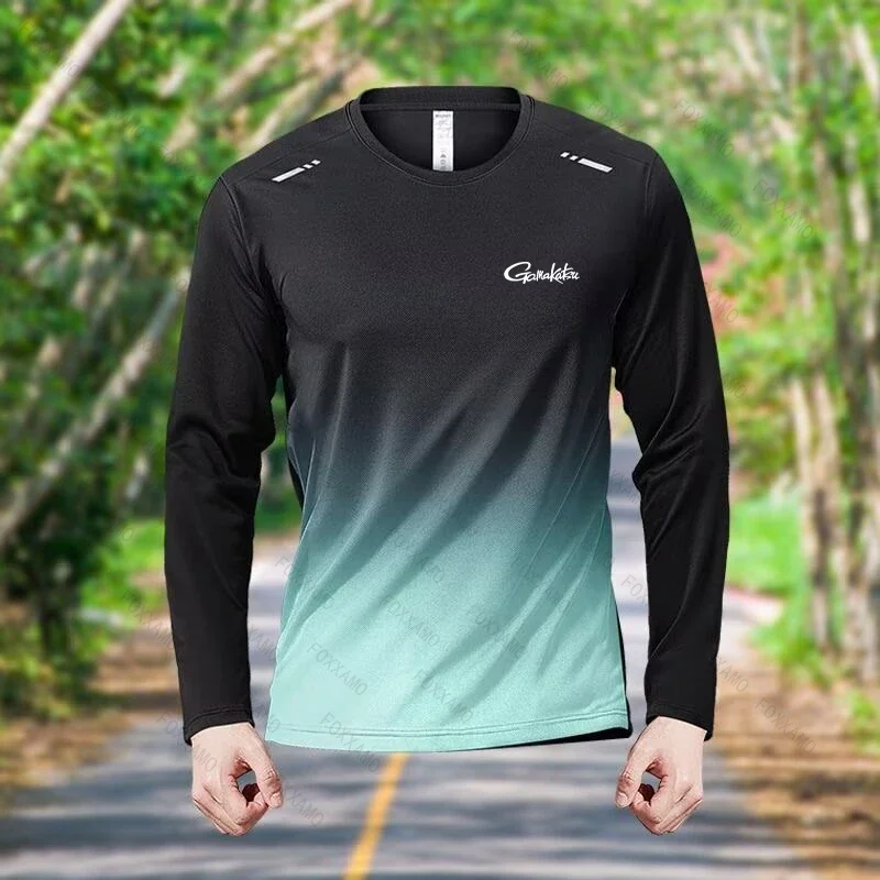 Gamakatsu Fishing Sports Quick Drying Clothes T-shirt Men's Ice Silk Sunscreen Summer Breathable Running Loose Outdoor Top
Gamakatsu Fishing Sports Quick Drying Clothes T-shirt Men's Ice Silk Sunscreen Summer Breathable Running Loose Outdoor Top